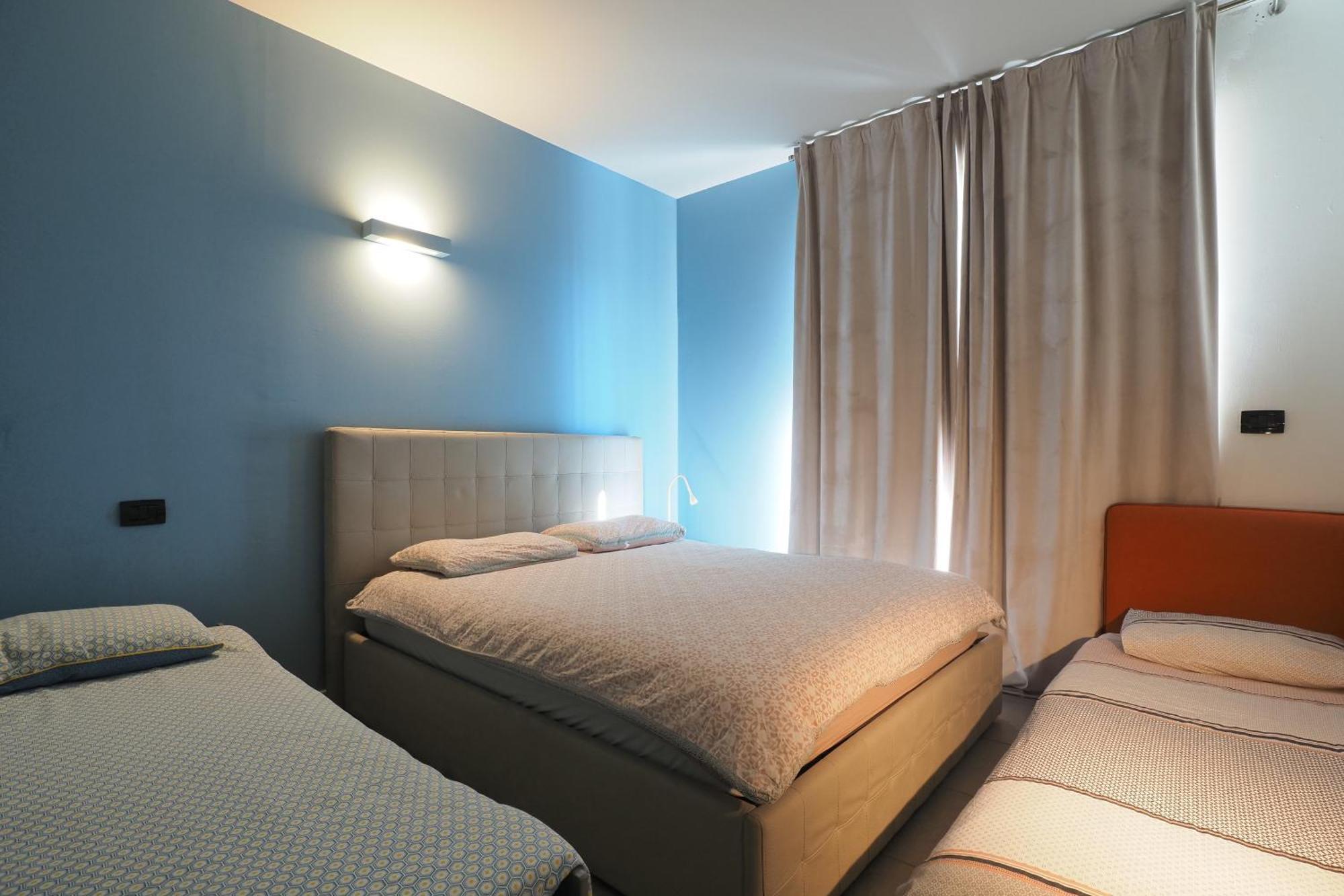 City Center - Modern Flat With Free Parking And Wifi - Apt A Bérgamo Exterior foto